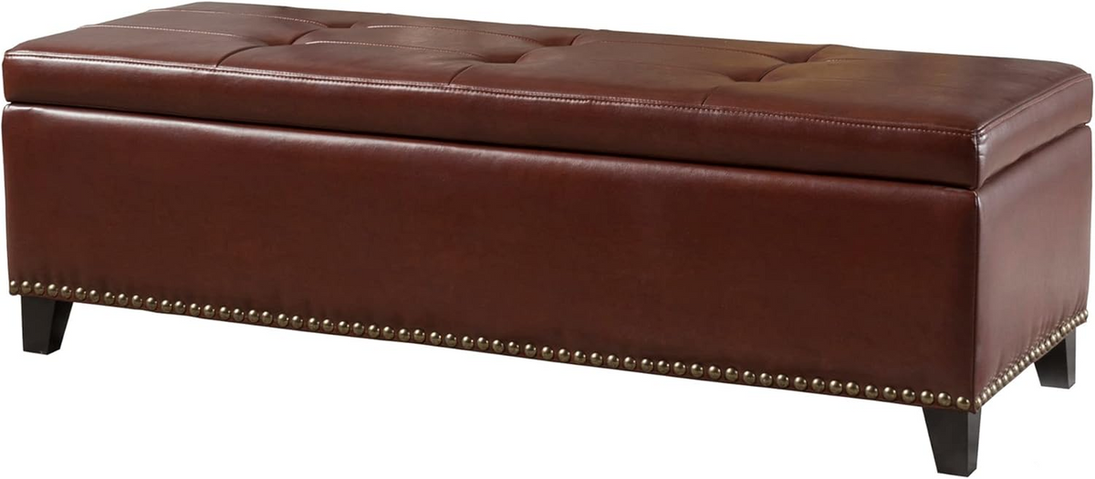 51 Inch Large Ottoman with Storage Bench