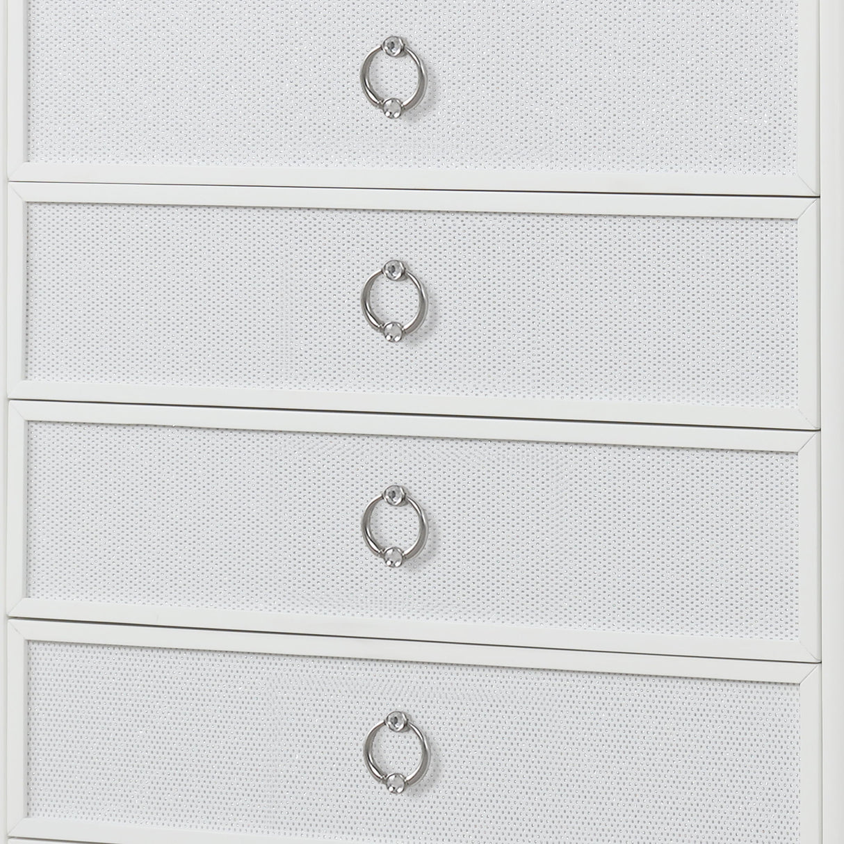 Abigale - 5 Drawer Chest With LED Lighting - White