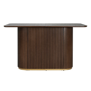 63"L Counter Table - Walnut