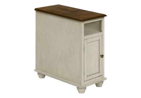 Accent End Table, Storage, Traditional - White - Best Buy Furniture
