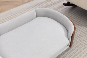 Scandinavian Style Elevated Dog Bed Pet Sofa