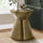 Drum Accent Side Table, Contemporary & Modern Elegant Design - Best Buy Furniture