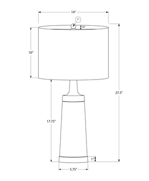Lighting, Table Lamp, Resin, Contemporary - Black / Cream - Best Buy Furniture