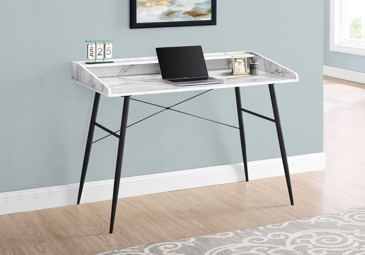 Computer Desk For Home Office, Laptop Storage Shelves, Contemporary & Modern - Best Buy Furniture