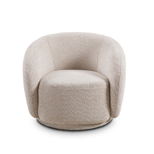 Swivel Accent Upholstered Barrel Chair