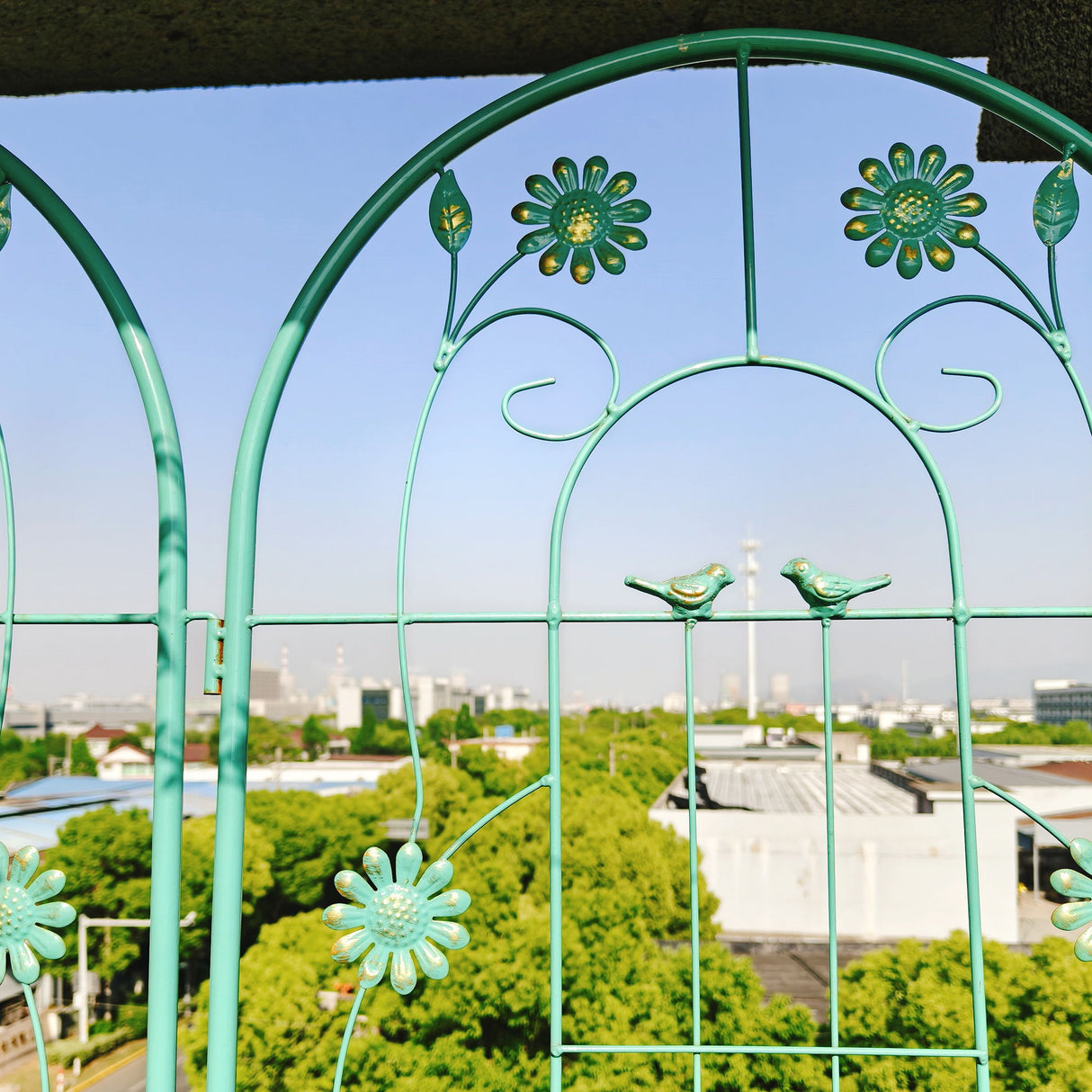 Metal Garden Trellis Rustproof Trellis For Climbing Plant Outdoor Flower Support