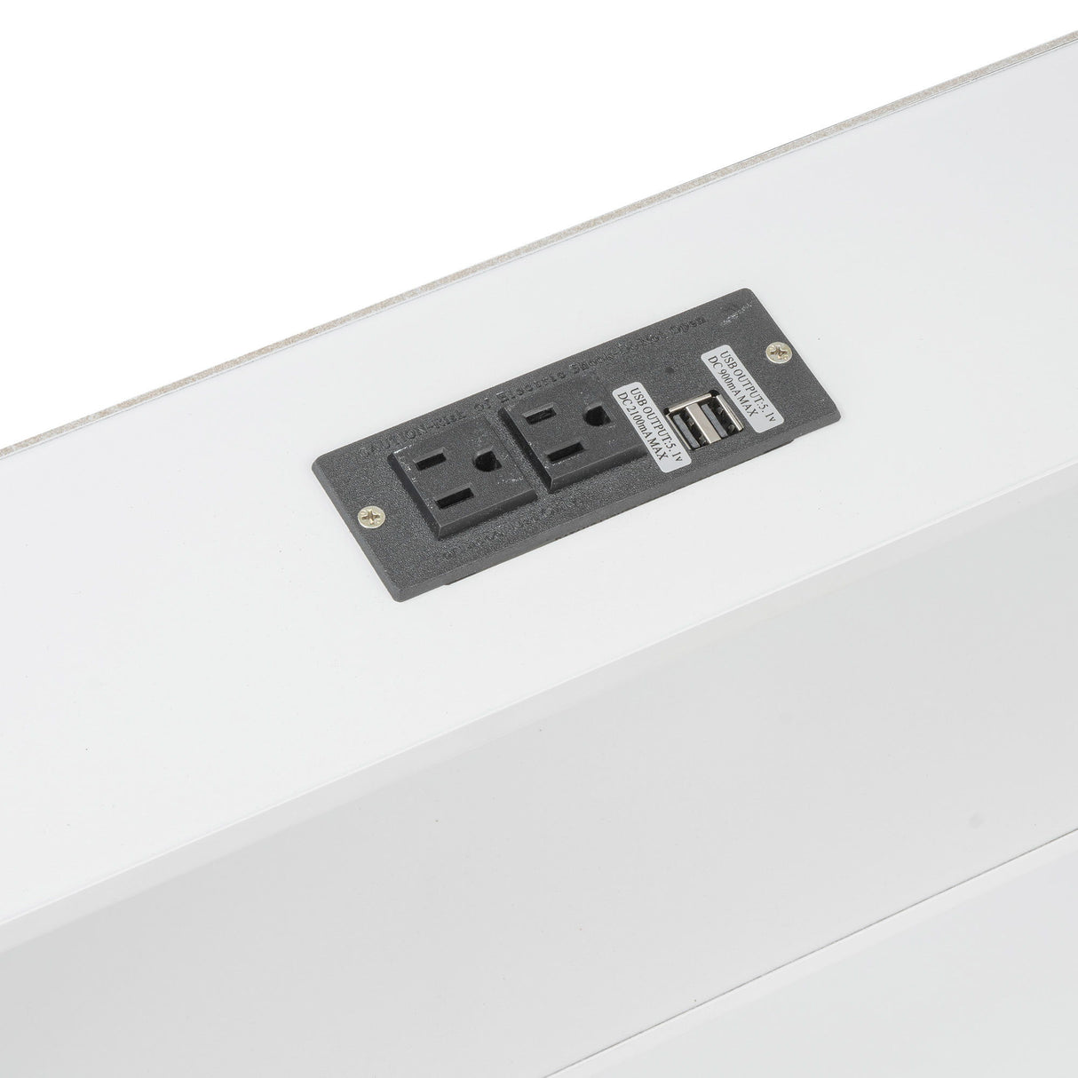 Bunk Bed With Storage Cabinets And USB Ports