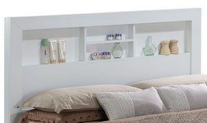 Bed With Transitional Design Stylish