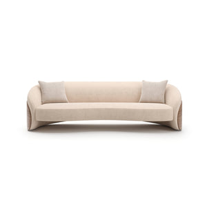 Fleur Wood Back Sofa