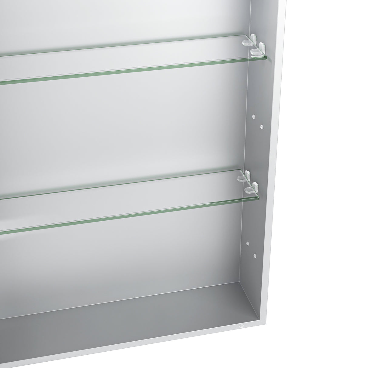 LED Lighted Medicine Cabinet with Mirror, 20x30 Inches