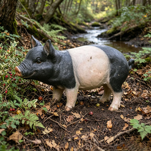 Garden Pig Statues Outdoor Decor