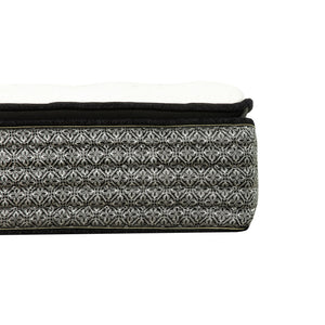 14" Premium Hybrid Mattress In A Box Plush Gel Memory Foam Top With Cooling Technology - Gray / White - Queen