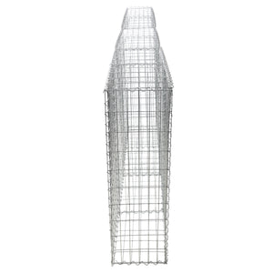 Galvanized Steel Gabion Basket with Dividers