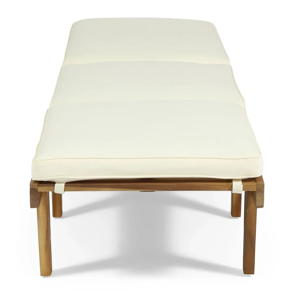 Ariana - Wood Chaise Lounge With Cushion - Best Buy Furniture