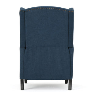 Westeros Wing Back Fabric Upholstered Recliner