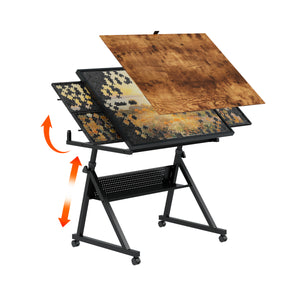 1500 Pieces Jigsaw Puzzle Table Board for Adults