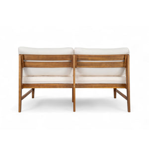 Patio Deep Seating Loveseat with Coffee Table