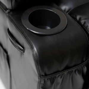 Large Size Electric Power Lift Recliner Chair Sofa With 8 Point Vibration Massage And Lumbar Heat
