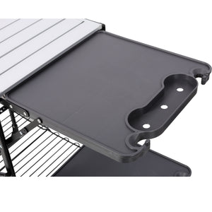 Folding Camping Kitchen Table - Portable Outdoor Cooking Station