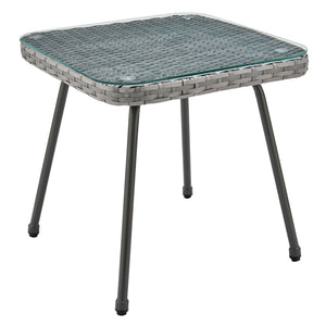 Cannes - 3 Piece Outdoor Patio Conversation Set