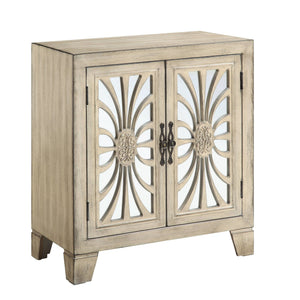 Nalani - Console Cabinet - Antique White - Best Buy Furniture
