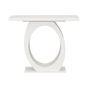 Console Table With Oval Base And Reinforced Bottom Plate - Best Buy Furniture