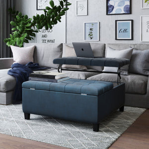 Harrison - Large Coffee Table Storage Ottoman