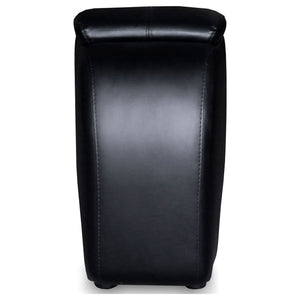 Greenfield - 3 Seater Home Theater With 2 Wedge Consoles - Black