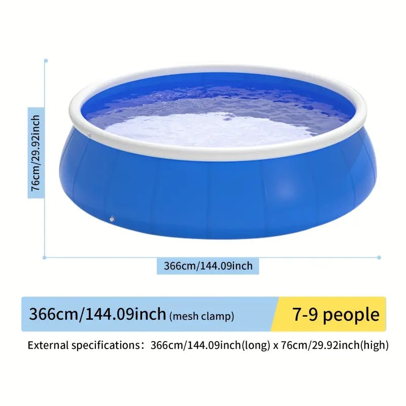 Inflatable Swimming Pool 366*76 Butterfly Design