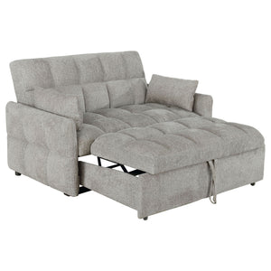 Alvara - Tufted Cushion Pull Out Sleeper Sofa Bed