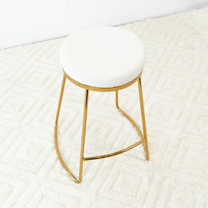 Jane - 26" Mid-Century Modern Luxury Upholstered Stool