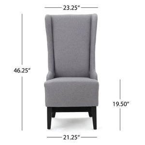 Alight - Upholstered Dining Chair With High Back And Birch Wood Legs (Set of 2) - Best Buy Furniture