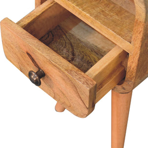 Mini Open Bedside Nightstand