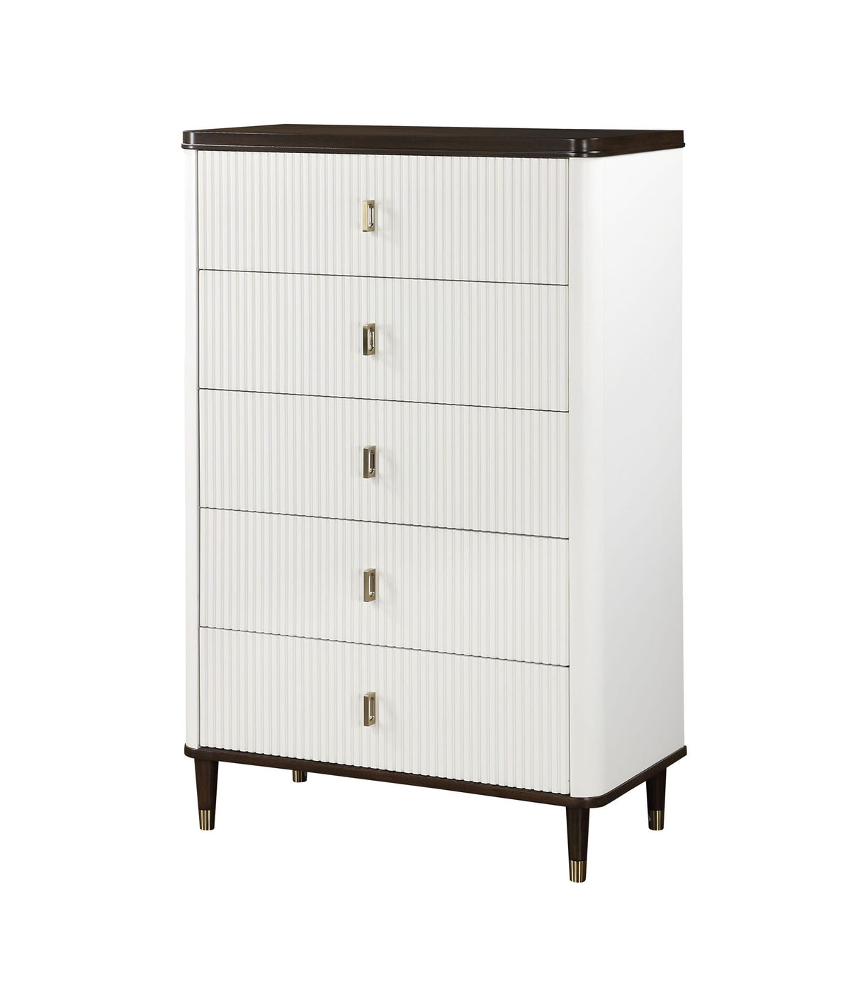 Carena - Chest - White / Walnut - Best Buy Furniture