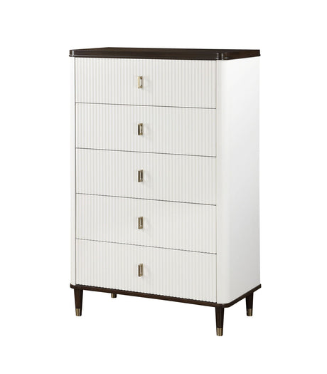 Carena - Chest - White / Walnut - Best Buy Furniture