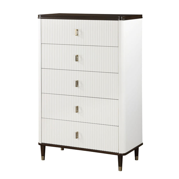 Carena - Chest - White / Walnut - Best Buy Furniture