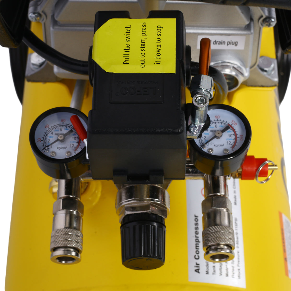 3.5HP Portable Oil-Lubricated Air Compressor