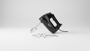 250-Watt 5-Speed Electric Hand Mixer with Whisk Attachment & Traditional Beaters