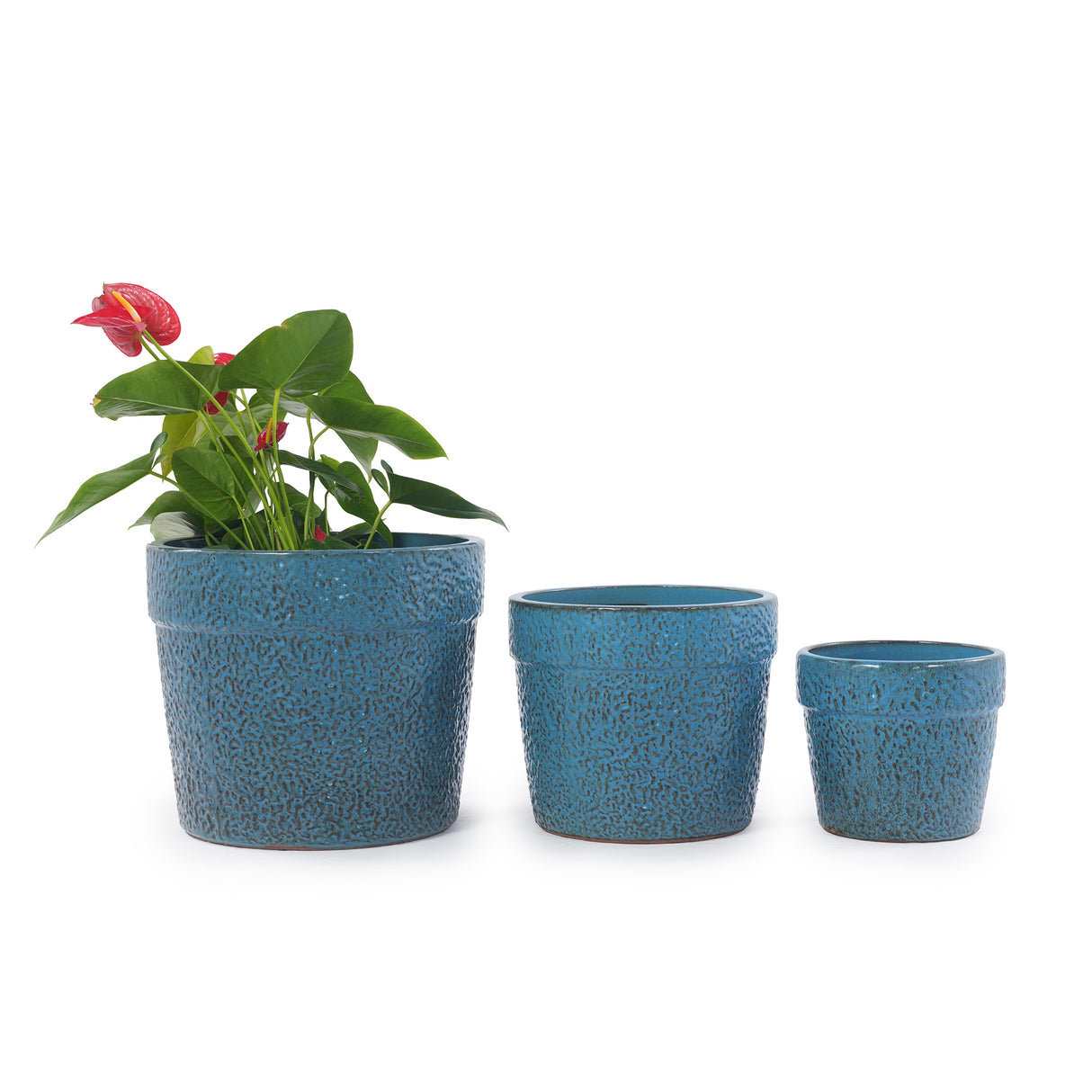 Handmade Ceramic Planter Set of 3