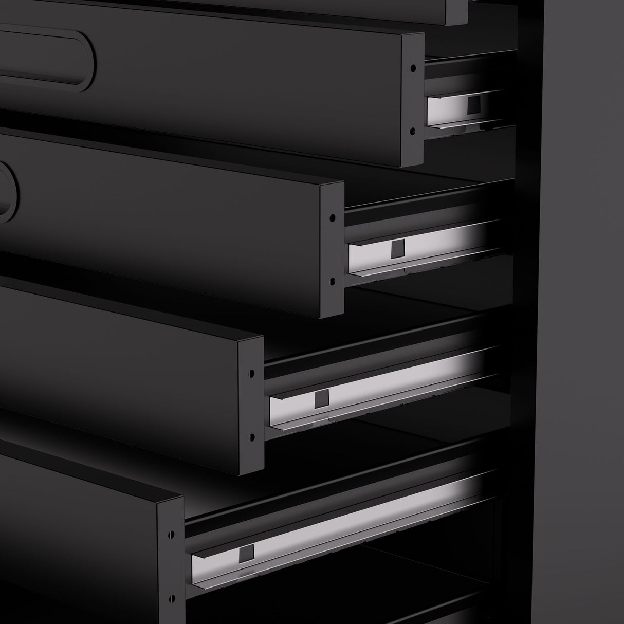 Rolling Tool Cabinet Heavy Duty Garage Storage With Lockable Doors & Drawers