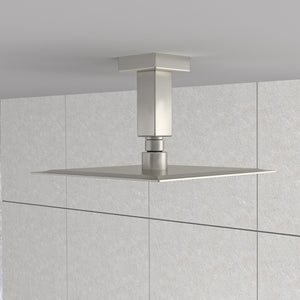Ceiling Mounted Shower Arm With Flange Stainless Steel