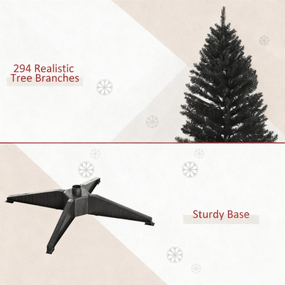 Slim Xmas Tree with Plastic Stand