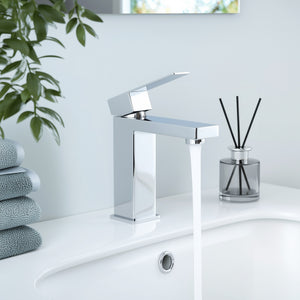 Modern Chrome Bathroom Sink Faucet