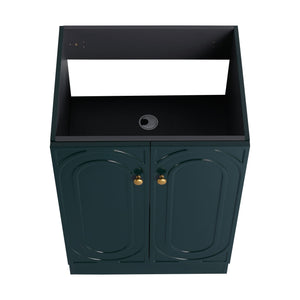 Modern Freestanding Bathroom Vanity With Soft Close Cabinet Doors