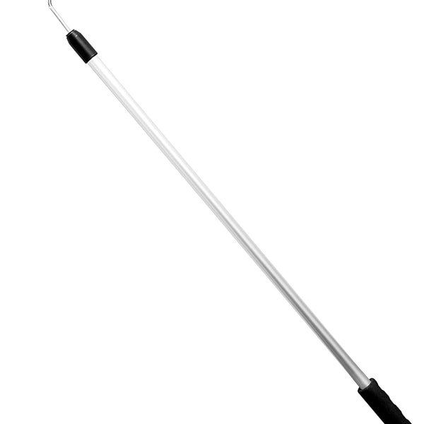 Shepherds Aluminium Pole with a 2.75-Inch Hook and Handle, Lightweight, Extendable from 36 to 62-Inch