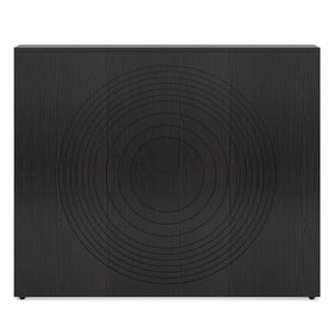 Modern Reception Desk, Front Desk Table With Cable Grommet & Privacy Panels