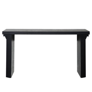 Console Table With Decorative Molding