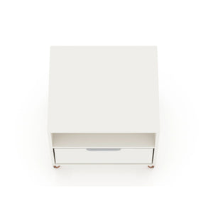 Rockefeller - Nightstand With 1 Drawer - White