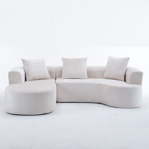Modular Sectional Sofa With L Shape Chaise With Deep Seat