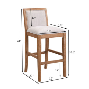 Upholstered Barstools (Set of 2) - Best Buy Furniture